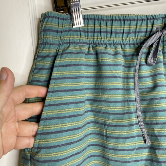 PrAna Metric E-Waist Board/Swim Short Cove Stripe Mens SM/08 Standard Stretch - Picture 5 of 10